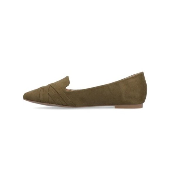 Journee Collection Women's Mindee Pointed Toe Flats - Picture 3 of 6